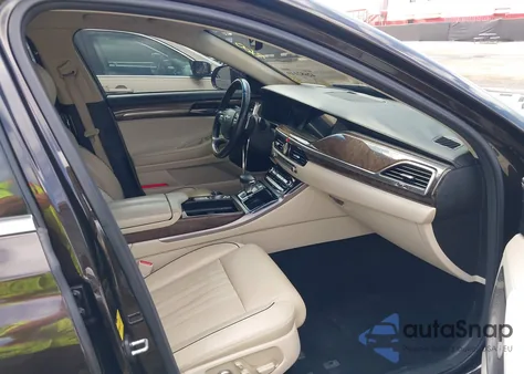 2018 Genesis G90 3.3T Premium from USA, damaged, VIN KMHG34JA6JU044997